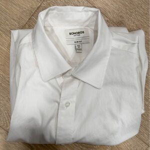Bonobos White Slim Fit Dress Shirt